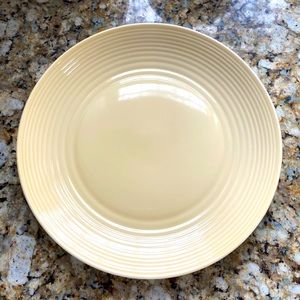Set of Six Sunshine Yellow Dinner Plates